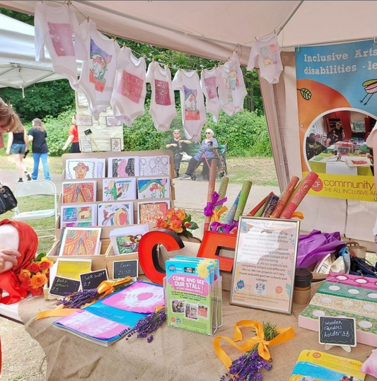 ARTiculate Stall at East Finchley Festival