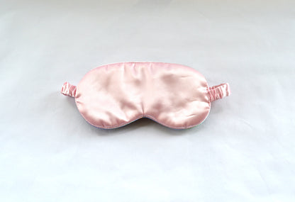 Patterned satin eyemask